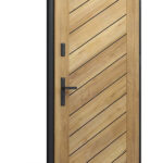 WL01 - Stainless Steel / Wood Entry Door