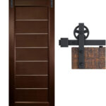 Lagoon Barn Door in Wenge Finish
