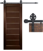 Lagoon Barn Door in Wenge Finish