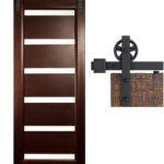 Tokyo Barn Door in Wenge Finish