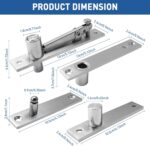 TamBee Pivot Hinge Heavy Duty For Wood Doors - Image 4