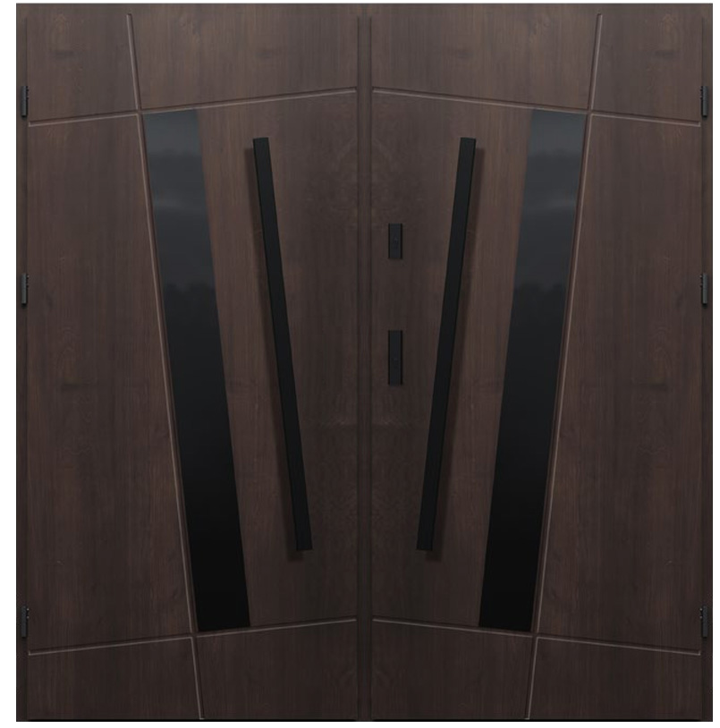 GF07 - Aluminum Entrance Double Door