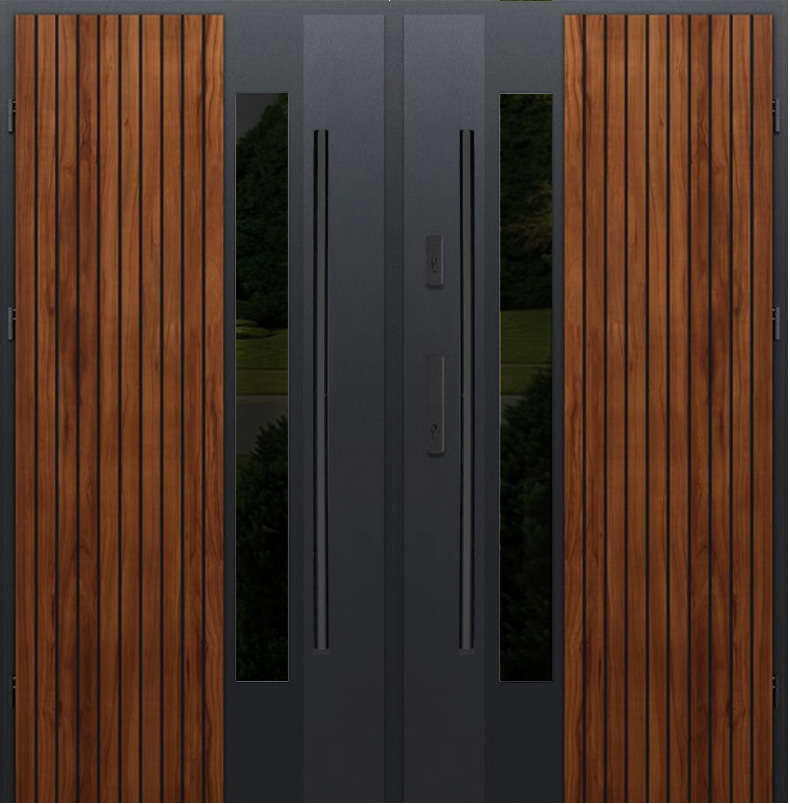 ML02double ML02 - Aluminum Entrance Double Door - Image 1