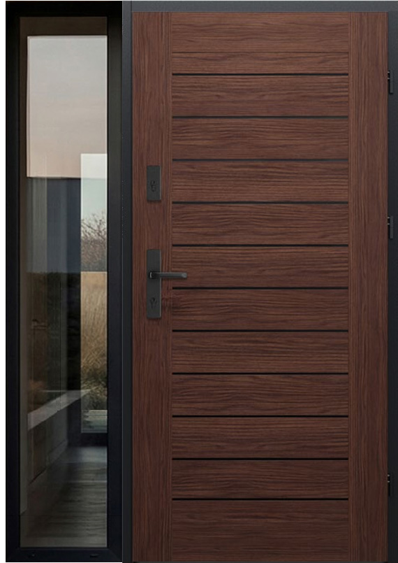 WL02sidelite WL02 Entry Door with One or Two Sidelites - Image 1