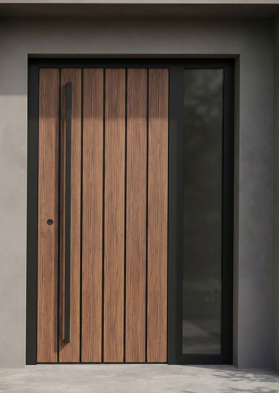WL03 Entry Door with One or Two Sidelights