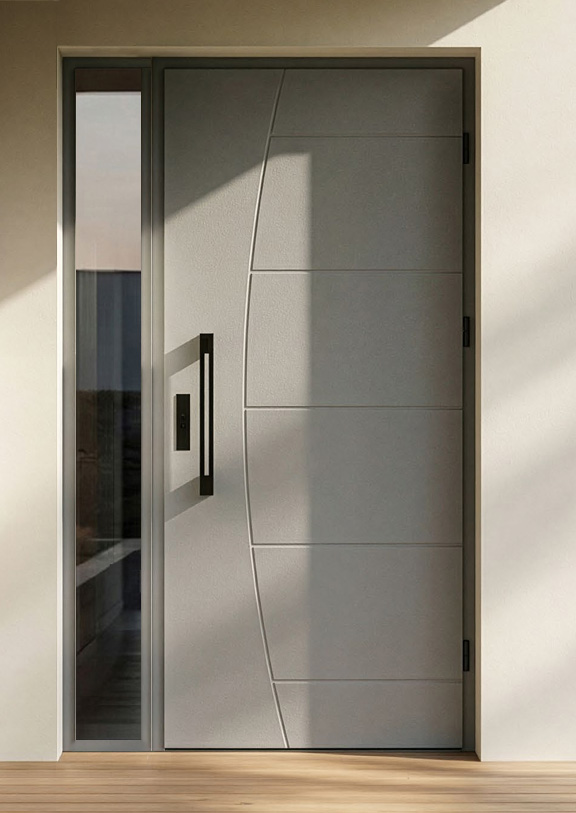 wz26gsidelite 26G Entry Door with One or Two Sidelights - Image 1